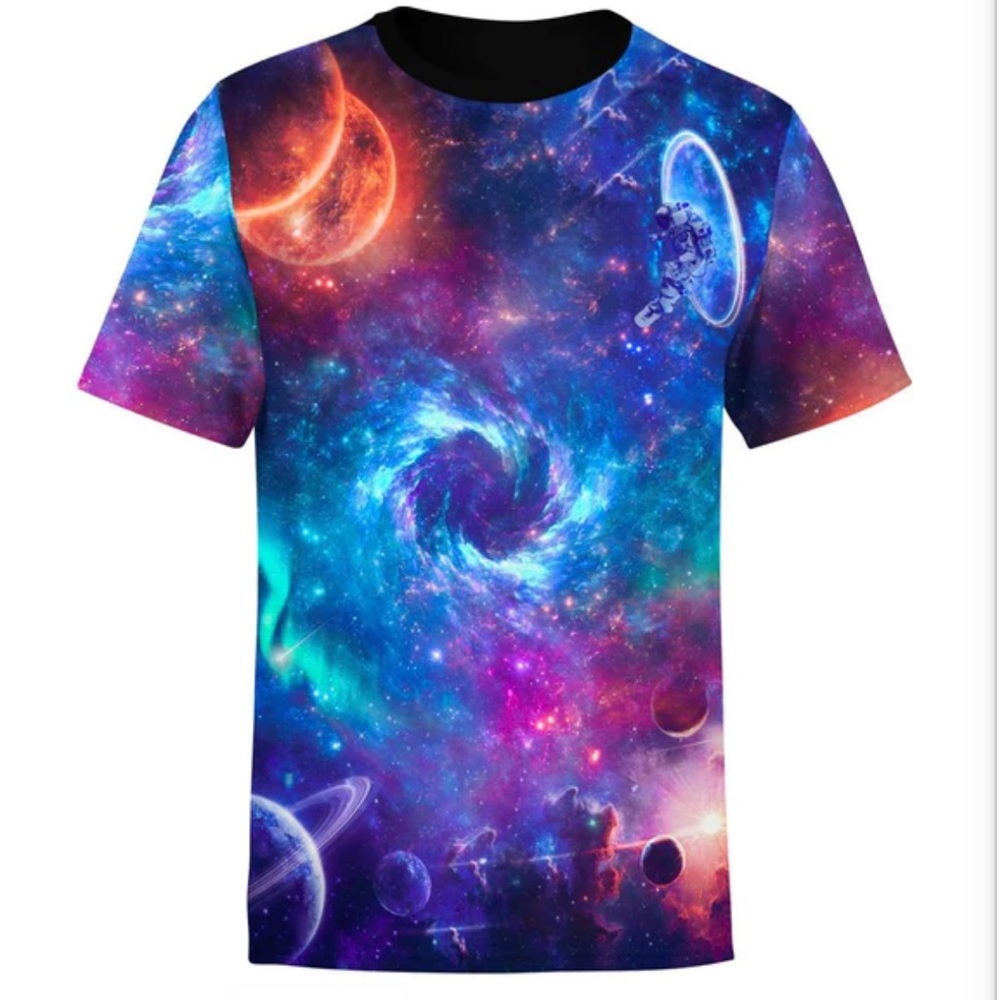 Lunafide’s Vortex Collection unisex Shirt NWOT